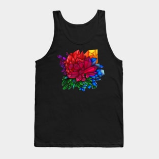 Colorful Crystals Tank Top